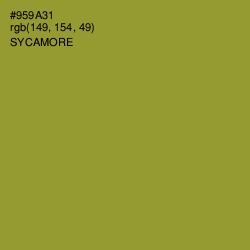 #959A31 - Sycamore Color Image