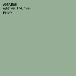 #95AE95 - Envy Color Image