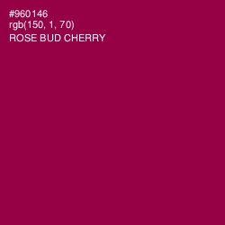 #960146 - Rose Bud Cherry Color Image