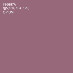 #96687A - Opium Color Image