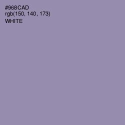 #968CAD - Manatee Color Image