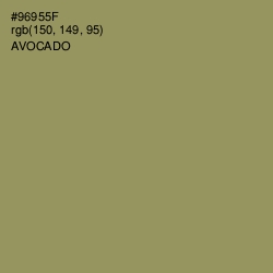 #96955F - Avocado Color Image
