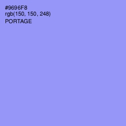 #9696F8 - Portage Color Image