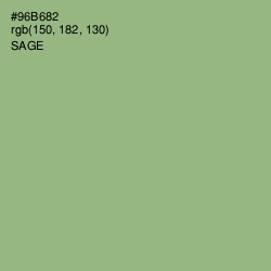 #96B682 - Sage Color Image
