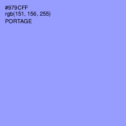 #979CFF - Portage Color Image