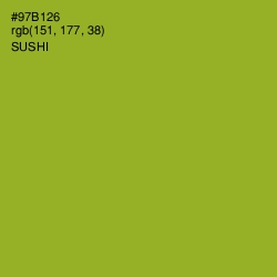 #97B126 - Sushi Color Image
