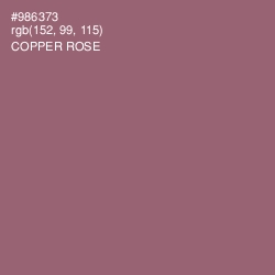 #986373 - Copper Rose Color Image