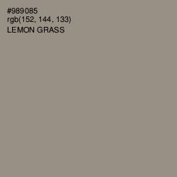#989085 - Lemon Grass Color Image