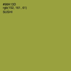 #98A13D - Sushi Color Image