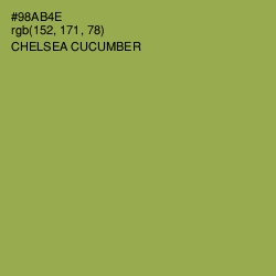 #98AB4E - Chelsea Cucumber Color Image
