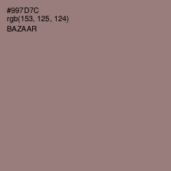 #997D7C - Bazaar Color Image