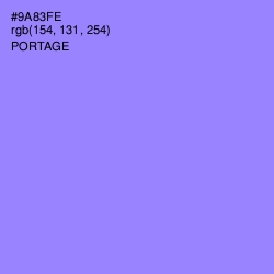 #9A83FE - Portage Color Image