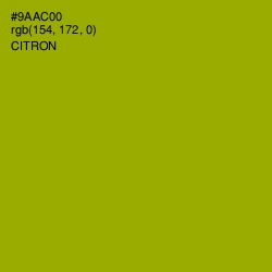 #9AAC00 - Citron Color Image