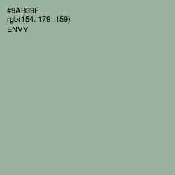 #9AB39F - Envy Color Image