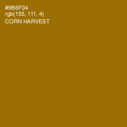 #9B6F04 - Corn Harvest Color Image