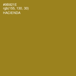 #9B821E - Hacienda Color Image