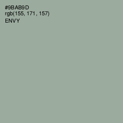 #9BAB9D - Envy Color Image