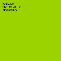 #9BD300 - Pistachio Color Image