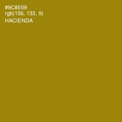 #9C8509 - Hacienda Color Image