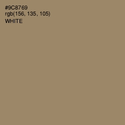 #9C8769 - Arrowtown Color Image