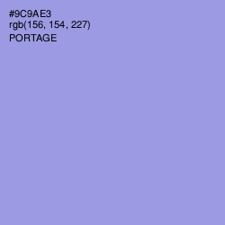 #9C9AE3 - Portage Color Image