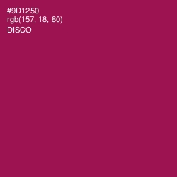 #9D1250 - Disco Color Image
