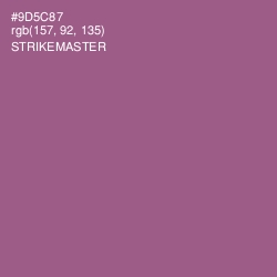 #9D5C87 - Strikemaster Color Image