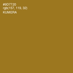 #9D7720 - Kumera Color Image