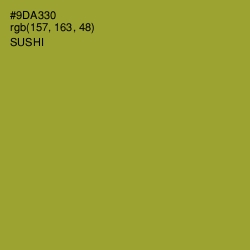#9DA330 - Sushi Color Image