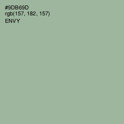 #9DB69D - Envy Color Image