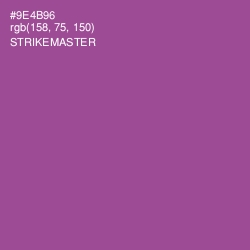 #9E4B96 - Strikemaster Color Image