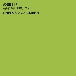 #9EBE47 - Chelsea Cucumber Color Image