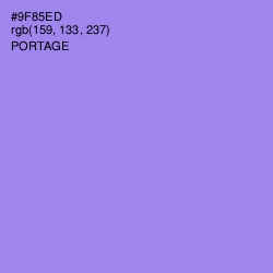 #9F85ED - Portage Color Image
