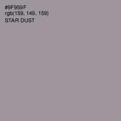 #9F959F - Star Dust Color Image