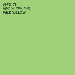 #9FD178 - Wild Willow Color Image