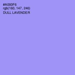 #A093F6 - Dull Lavender Color Image