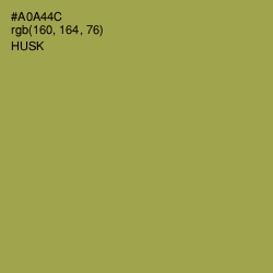 #A0A44C - Husk Color Image