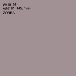 #A19195 - Zorba Color Image