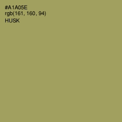 #A1A05E - Husk Color Image