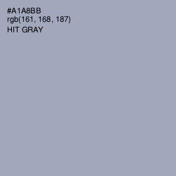 #A1A8BB - Hit Gray Color Image