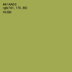#A1AA50 - Husk Color Image