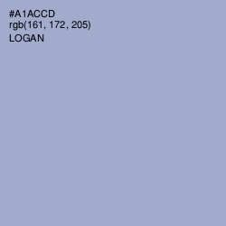 #A1ACCD - Logan Color Image