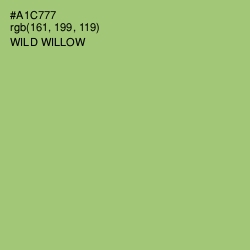 #A1C777 - Wild Willow Color Image