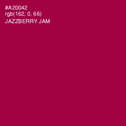 #A20042 - Jazzberry Jam Color Image