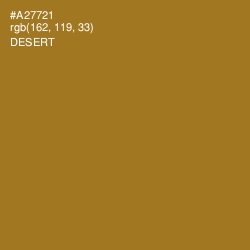 #A27721 - Desert Color Image