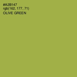 #A2B147 - Olive Green Color Image