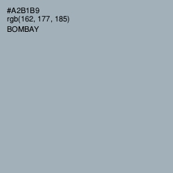 #A2B1B9 - Bombay Color Image