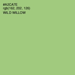 #A2CA7E - Wild Willow Color Image