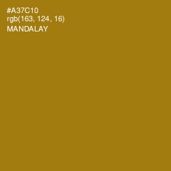 #A37C10 - Mandalay Color Image