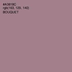 #A3818C - Bouquet Color Image